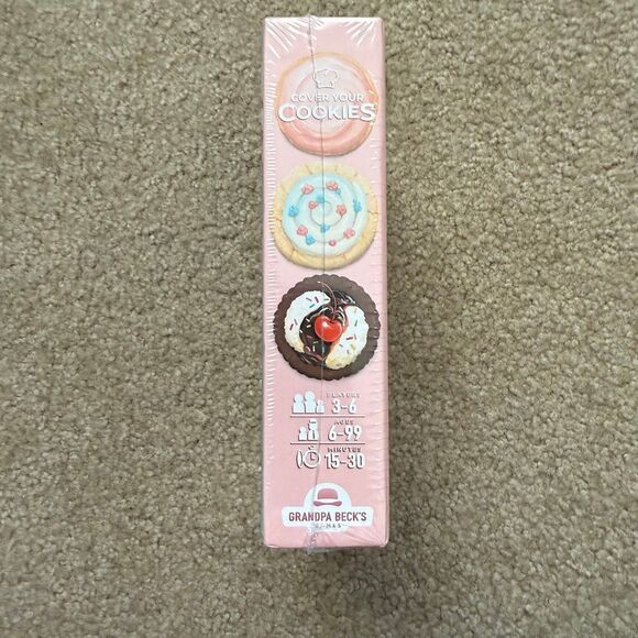 Cover Your Cookies Featuring crumbl Grandpa Beck's Card Game NEW NWT Gift - Picture 4 of 7